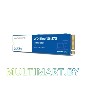 SSD диск WD Blue SN570 500GB (WDS500G3B0C) картинка 2